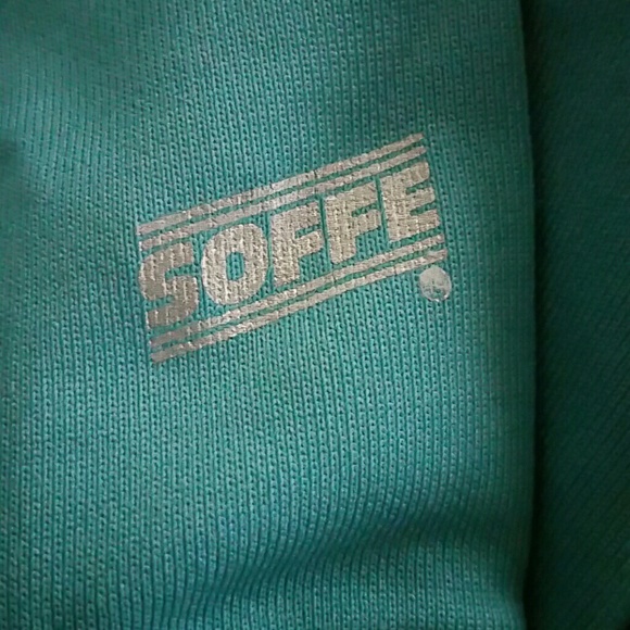 SOFFE , LARGE,  NEW HOODIE, TEAL GREEN. - Picture 6 of 7